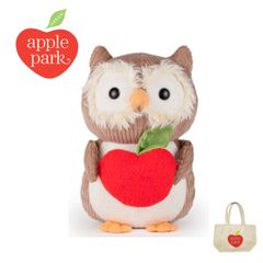 【新品未使用】アップルパーク　プラッシュトイ　ふくろう