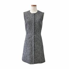 バレンシアガ BALENCIAGA シルクブレンド ワンピース ドレス フロント  