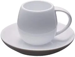 プララ カップ＆ソーサー　LIVINGTALK 白色 白い食器 リビングトーク