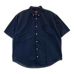 Supreme Pinhole S/S Shirt 半袖シャツ Navy L Supreme Pinhole S/S Shirt 半袖シャツ Navy L - メルカリ