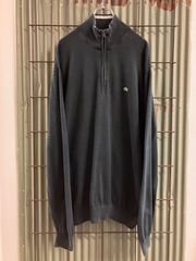 Old LACOSTE Half-zip Cotton Knit Sweater　ラコステ　ハーフジップ　コットンニット　セーター