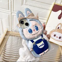 3D iPhone用ケース,Labubu iPhone16//Pro/ProMax,iphone15//Pro/ProMax, iphone14//Pro/ProMax  スマホケース 携帯 保護