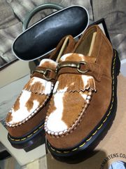 2023年購入　Dr.Martens ドクターマーチン ADRIAN SNAFFLE LOAFER 23AW 31084369 JERSEY COW  サイズUK6 US7 ブラウン　FK