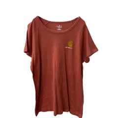 Carhartt 半袖 ロゴTシャツ レディース XL サーモンピンク カーハート 古着卸 アメリカ仕入 a707-5524