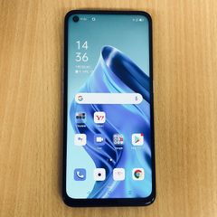OPPO Reno5 A eSIM対応 A103OP Y!mobile版 128GB アイスブルー SIMフリースマホ　●
