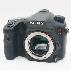 ほぼ新品 ソニー SONY α77 BODY シャッター回数148回！