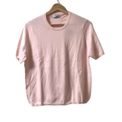 バランタイン Ballantyne 半袖セーター サイズ40 M ブルー レディース 美品 トップス Ballantyne(バランタイン) 半袖セーター サイズ40 M レディース美品