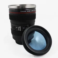 【在庫セール】ステンレス マグカップ 保温 レンズ型 24~105ミリ タンブラーCaniam カメラ キャノン 【インポート】 [Caniam] 第6世代