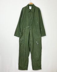 【フォロワー様クーポン配布中！】80s 米軍 アメリカ軍 コットンサテン カバーオール オールインワン つなぎ vintage ヴィンテージ ビンテージ US army COVERALLS MEN'S COTTON SATEEN TYPEⅠ 【S141】