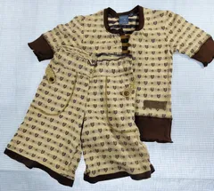 【まとめ売り 女の子】ワッフリッシュワッフル Wafflish Waffle 半袖Tシャツ&パンツ セットアップ 110cm 子供服 中古