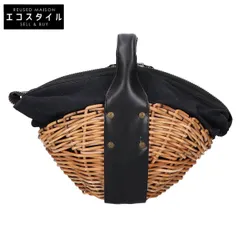極美品✨ebagos ファスナー付バスケット 1本手 オイルショルダー ブラック ebagos ファスナー付バスケット（ファスナー付き1本手）オイル
