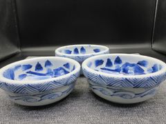 珉平焼 青釉角皿 豆皿 3客 珉平焼 青釉角皿 豆皿 3客→4客（一客追加） - メルカリ