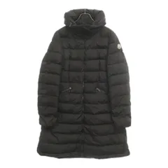 MONCLER (モンクレール) FLAMMETTE D20934993105 54155 フラメッテ フード付きロングダウンコート ジャケット ブラック レディースのサムネイル