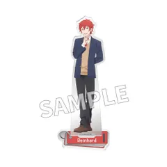 Re:ゼロから始める異世界生活 アクリルスタンドフィギュア 異世界学園生活Ver. ラインハルト リゼロ グッズ スタンド アクスタ