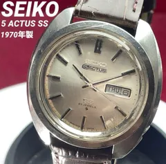 【稼働良】昭和48年製 セイコー5 アクタス SS 2025年最新】セイコー アクタス ssの人気アイテム - メルカリ