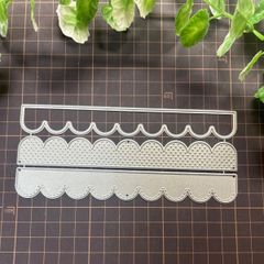 m-kurage カッティング、エンボスフォルダー カッティングダイ エンボスフォルダー コーナーリーフ - メルカリ