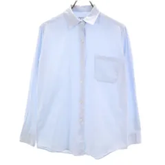 agnes b. アニエスベー 長袖 シャツ 1 水色 レディース 古着