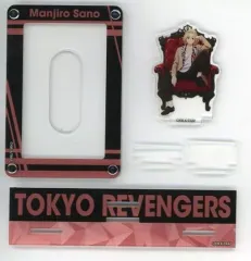 【中古】アクリルスタンド・アクリルパネル 佐野万次郎 カードスタンド(アクリルスタンド付き) 「東京リベンジャーズ」