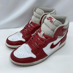 【中古】NIKE WMNS AIR JORDAN 1 HIGH OG Newstalgia サイズ29cm DJ4891-061 ナイキ ホワイト レッド[19]