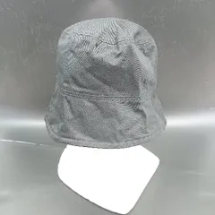 ◇ Θ VARZAR バザール ワンポイント ロゴ金具 バケットハット ブラック サイズFREE メンズ E  【1502180058608】