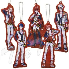 ツイステッドワンダーランド アクリルチャーム Vol.1 ハーツラビュル寮 全5種セット 【新品 未開封】 ツイステ グッズ ディズニー ハーツ ハーツラビュル