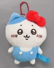 【中古】ぬいぐるみマスコット・ぬいぐるみバッジ ハチワレ(ハローキティ) ぷちミニマスコット 「ちいかわ なんか小さくてかわいいやつ×サンリオキャラクターズ」