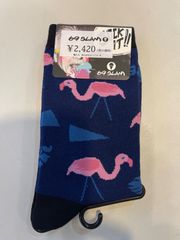 69slam(ロックスラム)レディースソックス　Flamingo