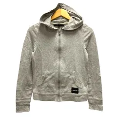 マークジェイコブス MARC JACOBS パーカー ブルゾン ジップアップ ラメ ワンポイント 長袖 S ライトグレーのサムネイル