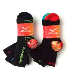 ミズノ MIZUNO 靴下 パイル ソックス 暖かい 21～23cm 3足組