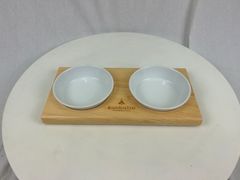 kanbatsu TWOMEAL double dish トゥーミール　ダブルディッシュ　餌皿　フードボール
