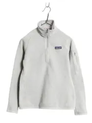 【お得なクーポン配布中!】 パタゴニア ベターセーター ハーフジップ レディース S 古着 16年製 フリース セーター ジャケット プルオーバー ジャンパー アウトドア 灰