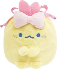 サンエックス すみっコぐらし 夢みるしっぽず ぬいぐるみ巾着　えびてんのしっぽ CA70401