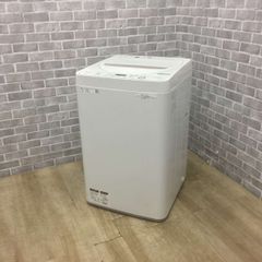 シャープ 洗濯機 4.5kg  ES-GE4D-C 2019年製 分解クリーニング済み