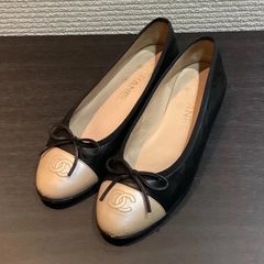 シャネル CHANEL バレリーナ ブラック G02819Y01048 37.5