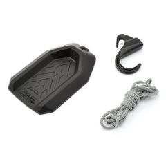バイク用 サイドスタンドホルダー デイトナ(Daytona) 砂利/ぬかるみ対策 ガレージ床保護 外し忘れ防止ひも フック付属 96485