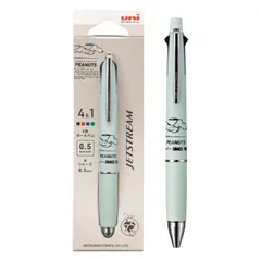 【数量限定】ジェットストリーム 多機能ペン 4＆1 ピーナッツ 0.5mm　Sグリーン　2024秋