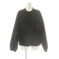 ロペ ROPE 24AW シアージャガードライトブルゾン F ブラック /ES ■OSのサムネイル
