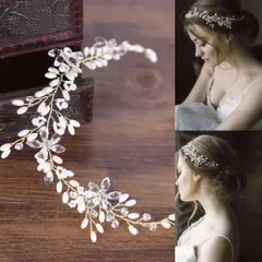 【普通郵便発送】 【在庫限り】ブライダル ヘアアクセサリー 花ジュエリー 結婚式 披露宴 二次会 お呼ばれ