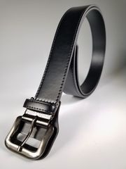 【迅速発送】シーランド ロング ベルト 野球 ベルト サイズ130cmまで：幅40mm 【ブラック】 日本製