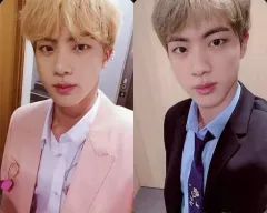 【中古】コレクションカード(男性) 防弾少年団/JIN(ジン)/表面：衣装白・裏面：衣装黒/Blu-ray「BTS MEMORIES OF 2019」封入特典フォトカード