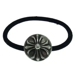 CHROME HEARTS クロムハーツ（原本有） ブレスレット HAIRBAND クロスボールボタン ヘアゴム コンチョ ブレスレット シルバー系【中古】のサムネイル