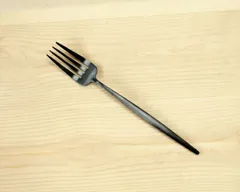 新品 クチポール ムーンマット ブラック デザートフォーク Cutipol MOON MATT 正規販売代理店 カトラリー ブラッシュド マット