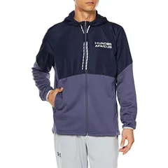 アンダーアーマー(UNDER ARMOUR) フリース MAX フルジップ パーカー メンズ 1375506 ミッドナイトネイビー Lサイズ