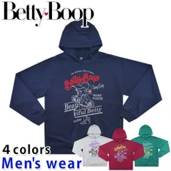 ベティちゃん 長袖 パーカー メンズ スウェット ベティ ブープ グッズ SPBT-44409
