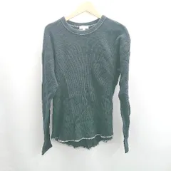 ◇ ⊂ BEAUTY&YOUTH ステッチ 長袖 カットソー サイズL ブラック系 メンズ E  【1502030011616】