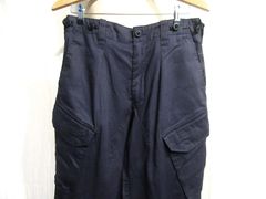 イギリス海軍 実物放出品 表記W80L75 実寸W81～82cmL73cm Royal Navy スラントポケット カーゴパンツ 斜めポケット 75/80/96 06