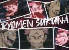 【中古】クリアファイル 両面宿儺 場面写 A4クリアファイル 「呪術廻戦」