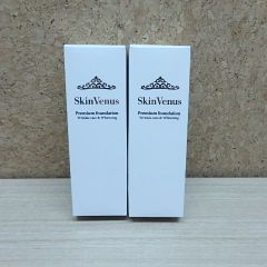 スキンヴィーナス 薬用リンクルケア 美白リキッドファンデーション 26g 2点セット