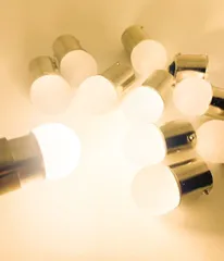 デコトラ屋  正規品 高輝度 S25 BA15S 24Vトラック専用 平行ピン サイドマーカー バスマーカー ナマズ デコトラ レトロ LEDバルブ 球 10個SET Aタイプ