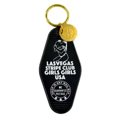 【USA】復刻 ラスベガス エロい SEX セクシー バイカー ハーレー ビンテージ ホテル モーテル キーホルダー レトロ モーテル 雑貨 アメリカ かっこいい おしゃれ 雑貨 アメリカン雑貨 アメリカン :USMO-007BK